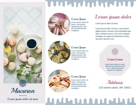 Macaron Brochure