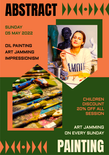 Impressionism Art Workshop Poster