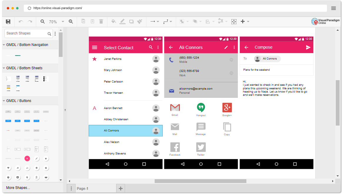 Download Material Design Wireframe Software