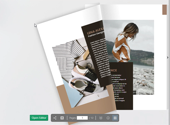 Convierta PDF a Flipbook y colóquelo en una hermosa estantería