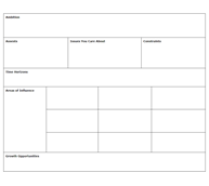 Personal Impact Canvas