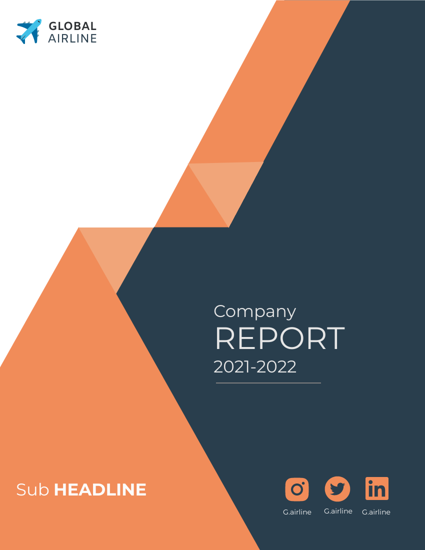 Report template: Company Profile Reports (Created by InfoART's Report maker)