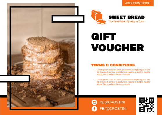 Sweet Crust Bread Gift Card