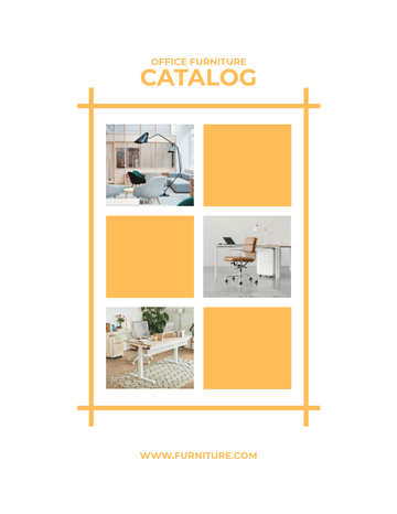 产品目录 模板。Vibrant Furniture Catalog (由 Visual Paradigm Online 的产品目录软件制作)