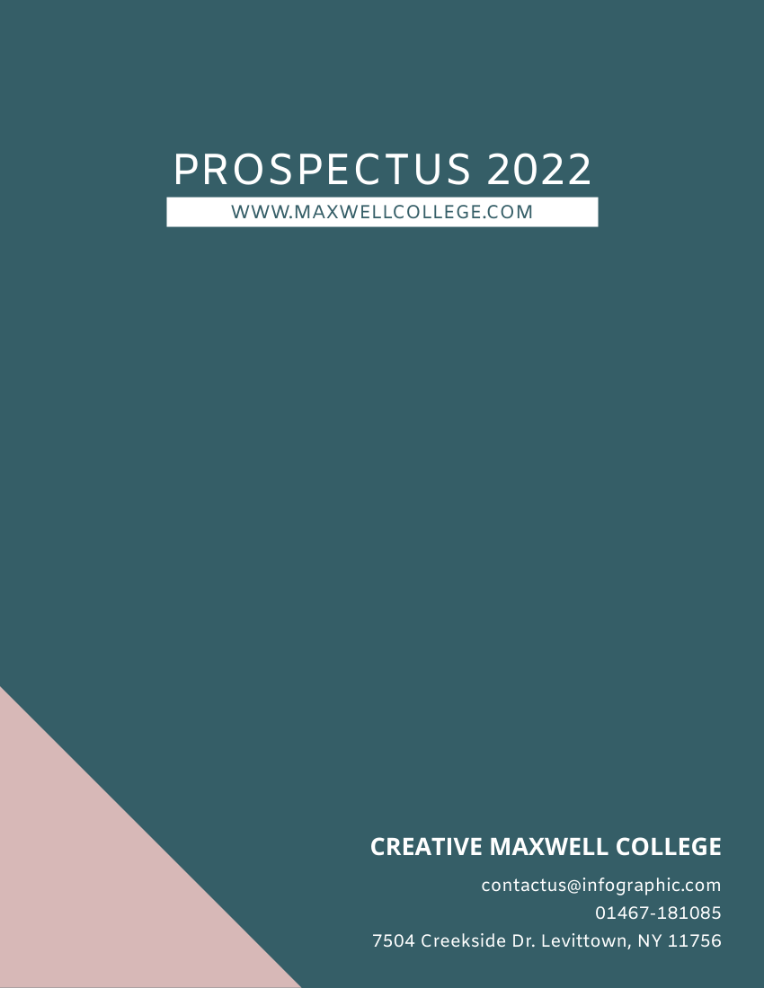 Prospectuses template: Creative School Of Media Prospectus (Created by Flipbook's Prospectuses maker)