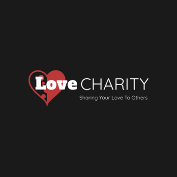 Editable logos template:Heart Logo Generated For Charity