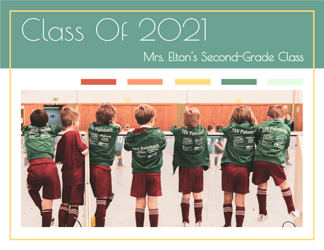 Yearbook Photo books template: Second-Grade Class Yearbook Photo Book (Created by Visual Paradigm Online's Yearbook Photo books maker)