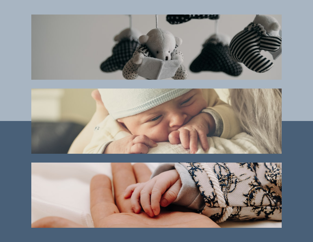 Baby Photo book template: Elegant Floral Baby Photo Book (Created by Visual Paradigm Online's Baby Photo book maker)