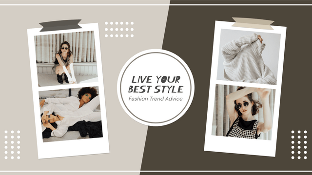 Live Your Best Style YouTube Channel Art