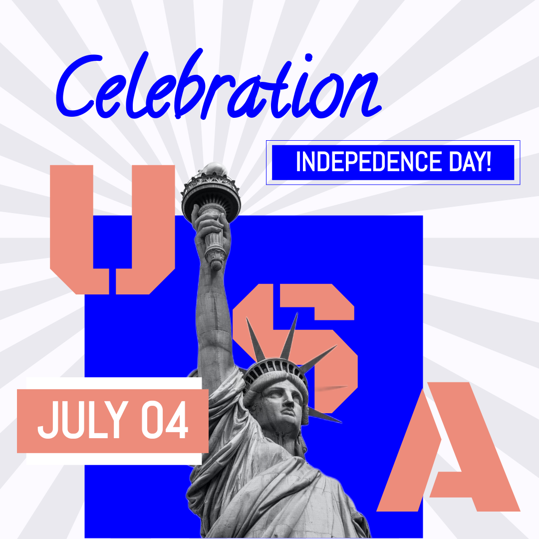 Instagram Post template: US Independence Day Instagram Post (Created by Visual Paradigm Online's Instagram Post maker)