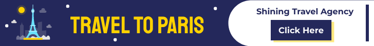 Paris Travel Agency Banner Ad