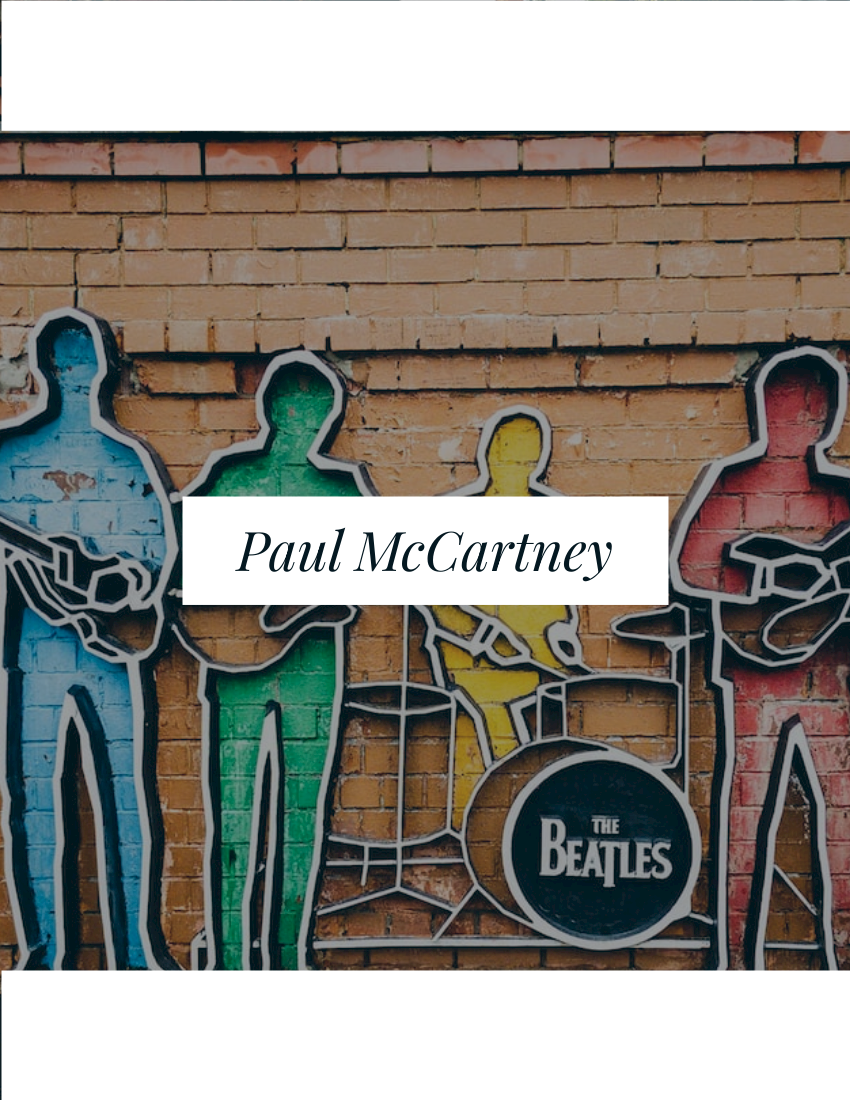 Paul McCartney Biography