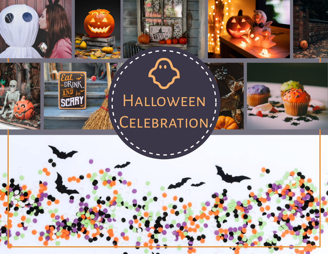 Seasonal Photo Book template: Halloween Celebration Photo Book (Created by PhotoBook's Seasonal Photo Book maker)