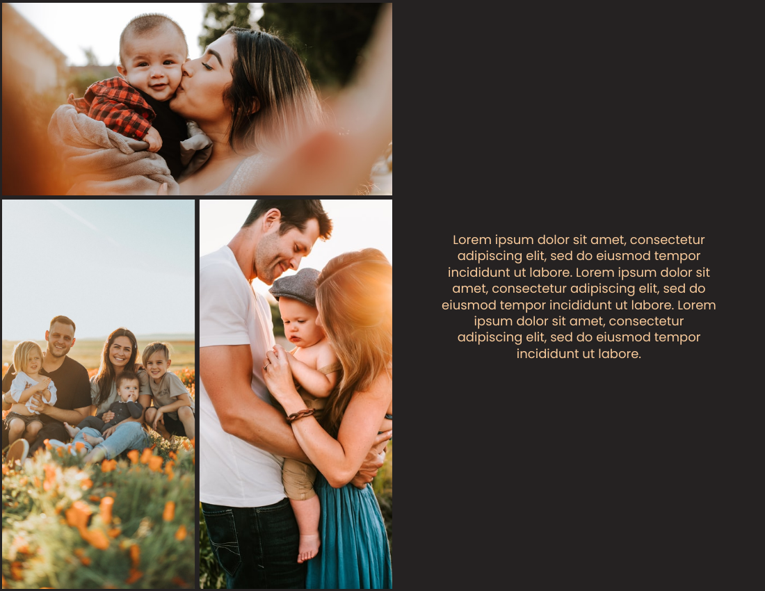 Family Photo Book template: Good To Be Home Family Photo Book (Created by Visual Paradigm Online's Family Photo Book maker)