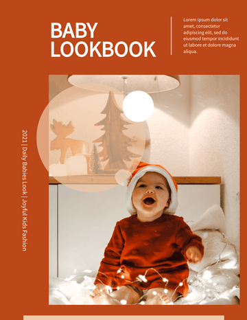Lookbooks template: Baby Lookbook (Created by Visual Paradigm Online's Lookbooks maker)
