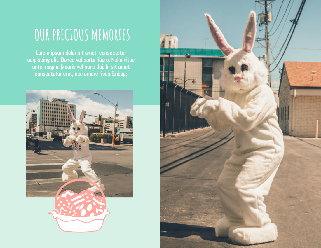 Seasonal Photo Book template: Happy Easter Seasonal Photo Book (Created by Visual Paradigm Online's Seasonal Photo Book maker)