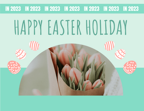 Seasonal Photo Book template: Happy Easter Seasonal Photo Book (Created by InfoART's  marker)
