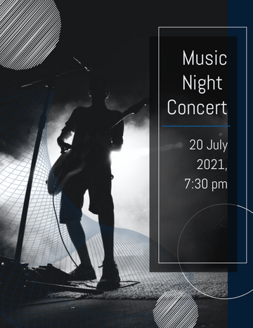 Booklet template: Music Night Concert Booklet (Created by InfoART's  marker)