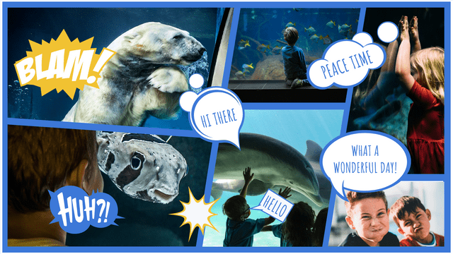 A Day In Aquarium Comic Strip