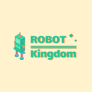 Simple Toy Store Logo Created With Robot Image