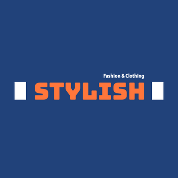 Editable logos template:Typography Logo Designed For Fashion And Clothing Store