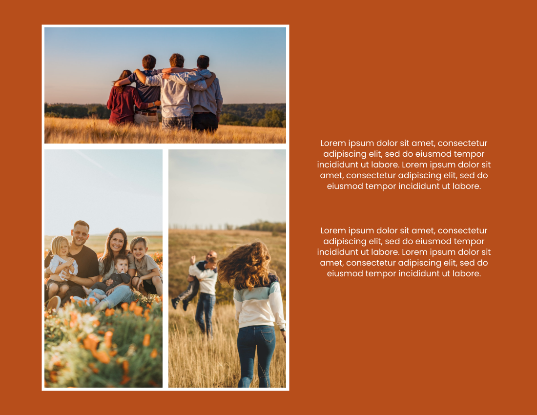 Family Photo Book template: Life Is Beautiful With Family Photo Book (Created by PhotoBook's Family Photo Book maker)