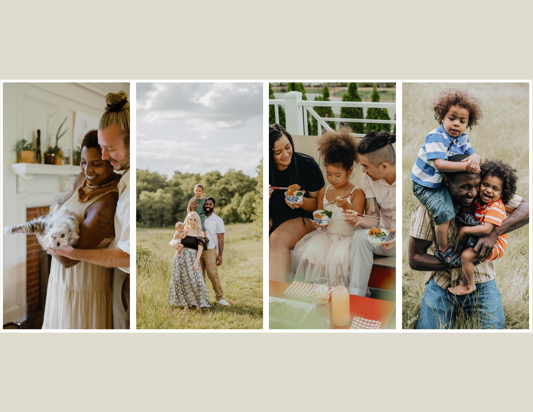 Family Photo Book template: Life Is Beautiful With Family Photo Book (Created by Visual Paradigm Online's Family Photo Book maker)