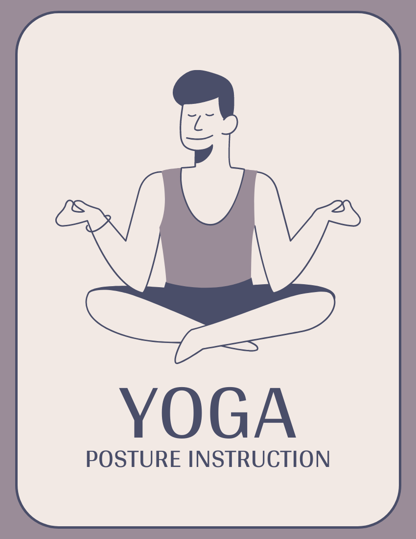 Yoga Posture Introduction Booklet