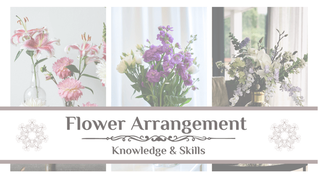 YouTube Thumbnail template: Flower Arrangement  YouTube Thumbnail (Created by InfoART's  marker)