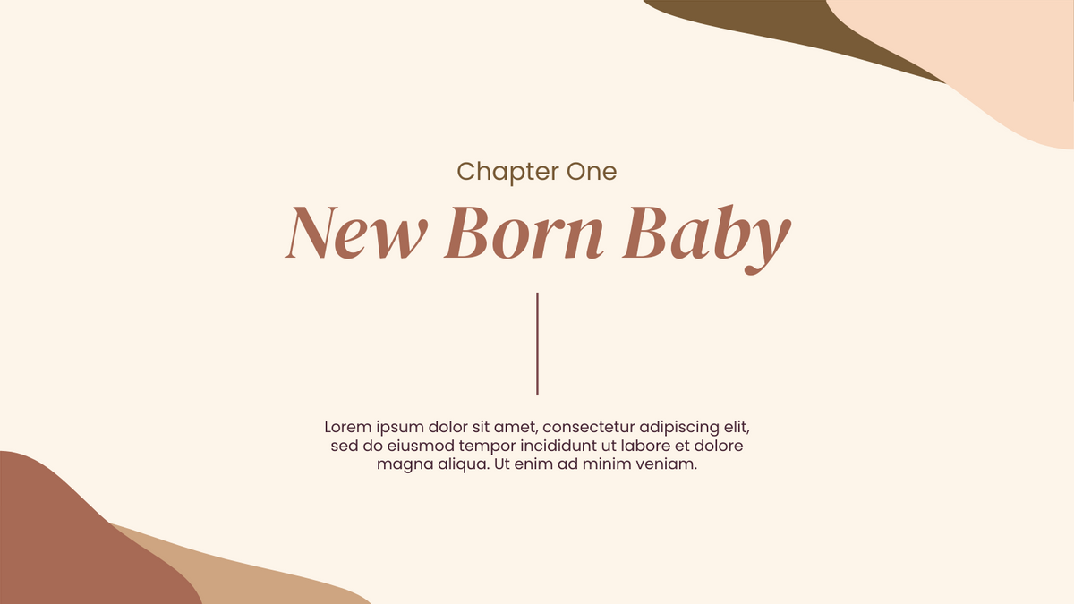 New Baby Presentation