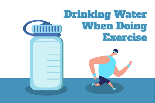Medical template: Drinking Water When Doing Sports (Created by Visual Paradigm Online's Medical maker)