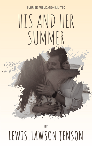 Editable bookcovers template:Romantic Summer Book Cover