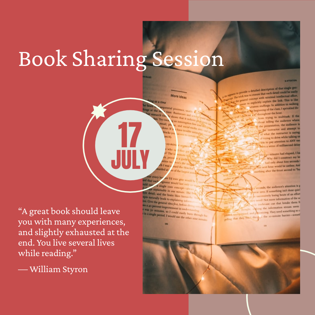 Book Sharing Session Instagram Post