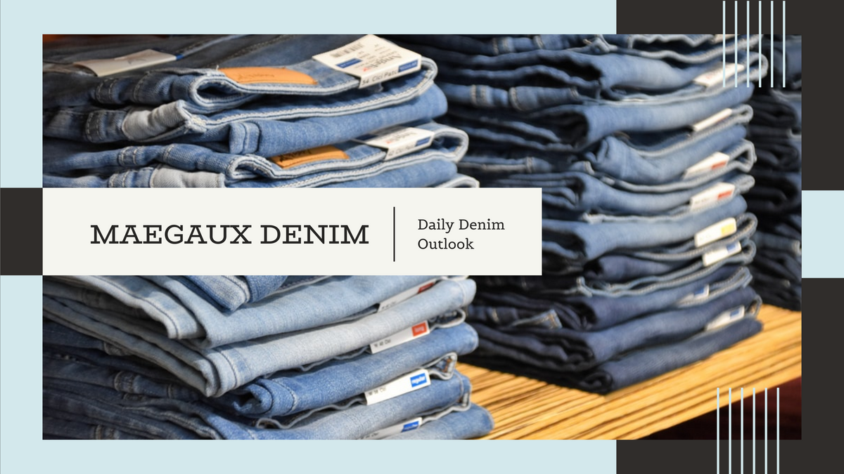 YouTube Channel Art template: Blue And Grey Denim Photo Fashion Outlook YouTube Channel Art (Created by Visual Paradigm Online's YouTube Channel Art maker)