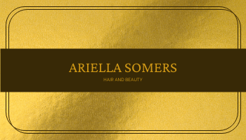 Gold And Grand Paper Texture Business Card