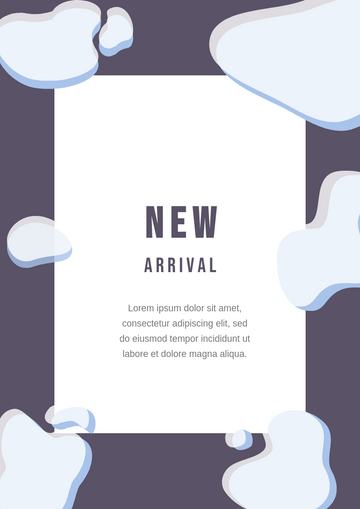 New Arrival Flyer With Details
