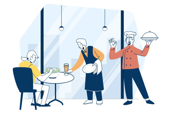 Catering Illustration