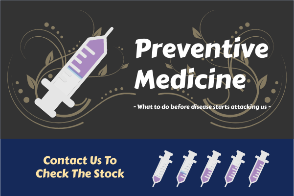Medical template: Preventive Medicine (Created by InfoChart's Medical maker)