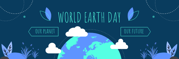 Email Header template: World Earth Day Slogan Email Header (Created by InfoART's Email Header maker)