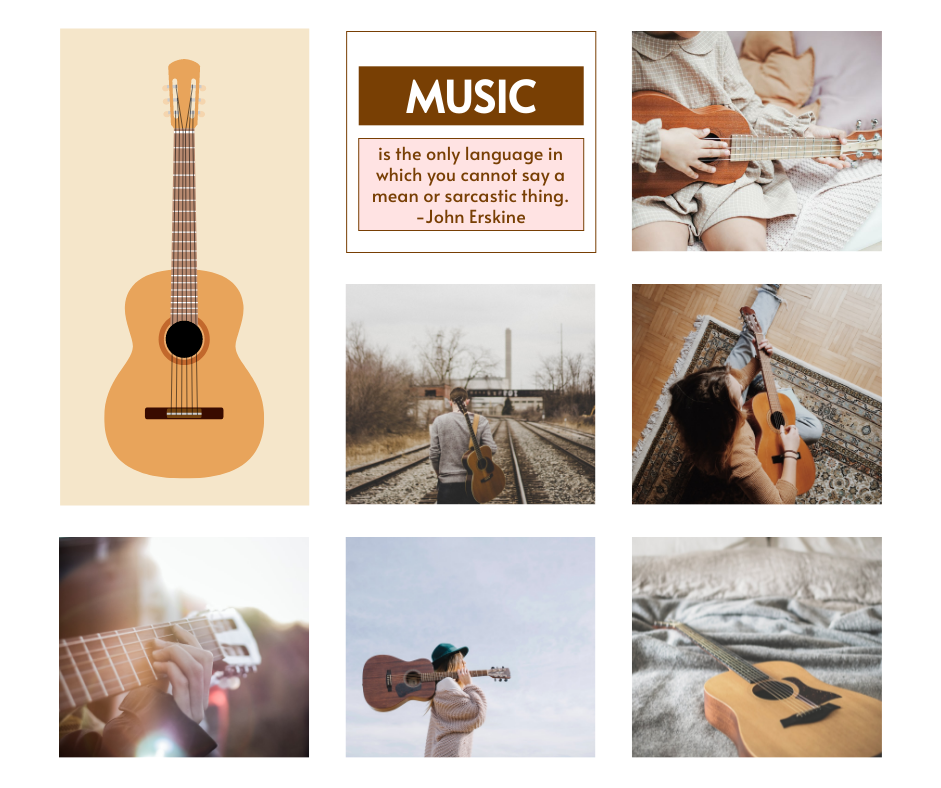 Facebook Post template: Music Sharing Facebook Post (Created by Visual Paradigm Online's Facebook Post maker)