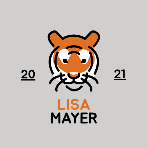 Logo template: Tiger Animals Illustrations Cute Logo (Created by InfoART's Logo maker)