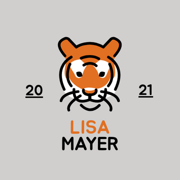 Logo template: Tiger Animals Illustrations Cute Logo (Created by Visual Paradigm Online's Logo maker)