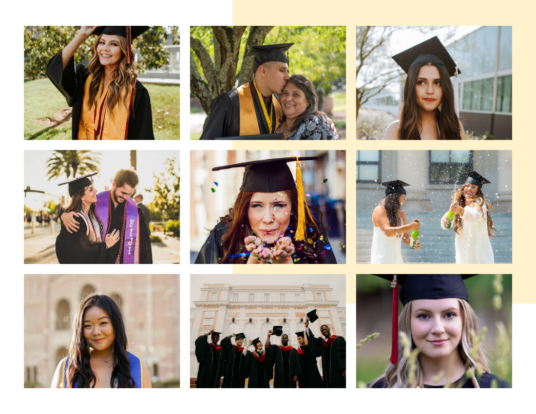 Yearbook Photo book template: Graduation Yearbook Photo Book (Created by Visual Paradigm Online's Yearbook Photo book maker)