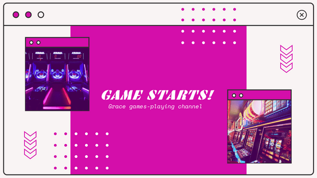Editable youtubechannelarts template:Game Starts Online Games YouTube Channel Art