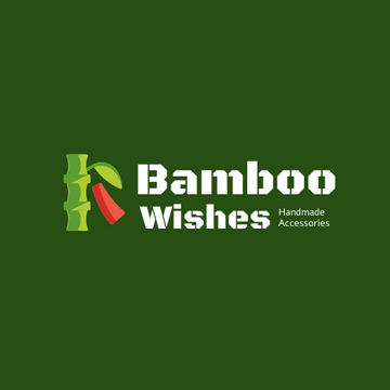 Logo template: Bamboo Logo Generated For Store Selling Handmade Accessories (Created by Visual Paradigm Online's Logo maker)
