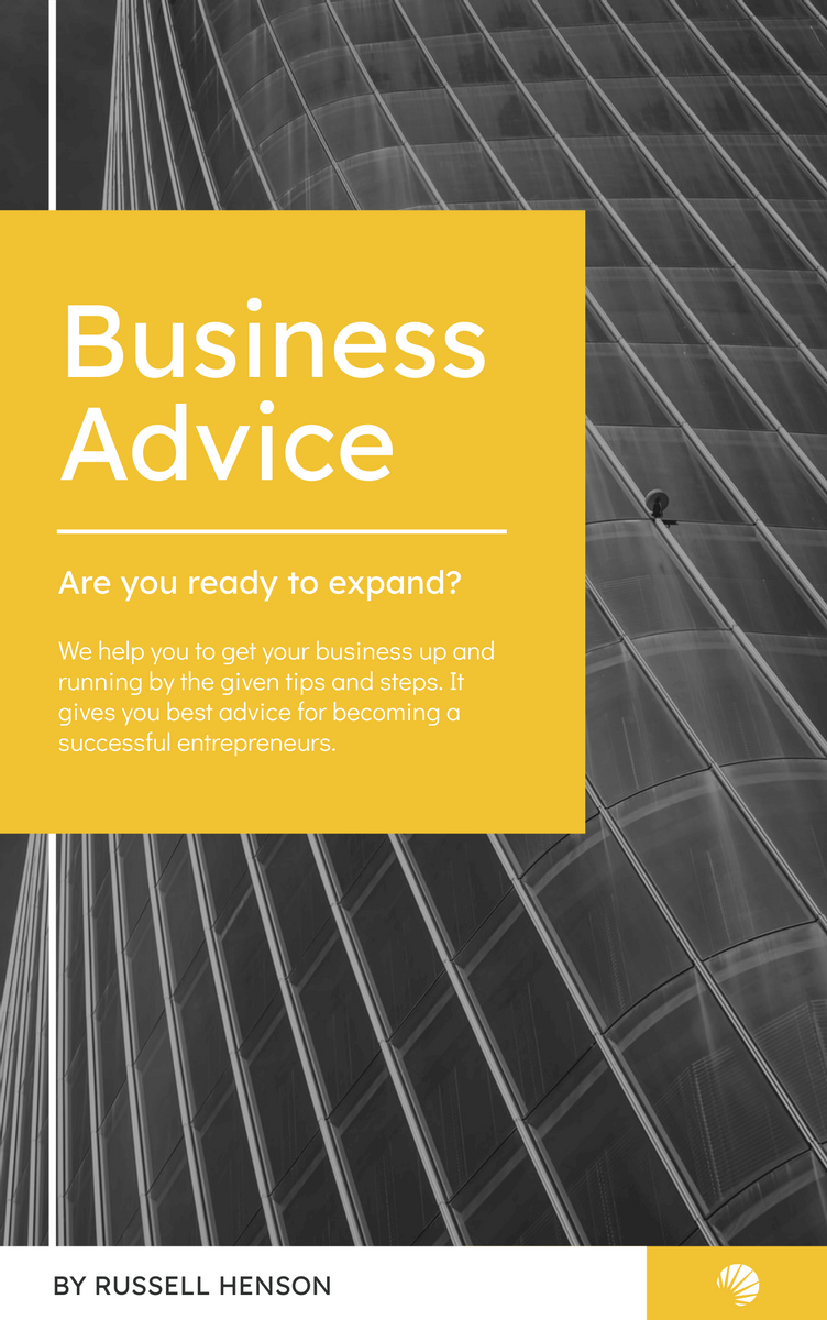 Business Advice Book Cover