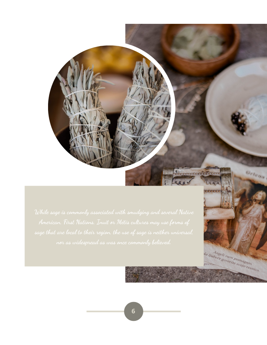 Smudging Tradition And History Booklet
