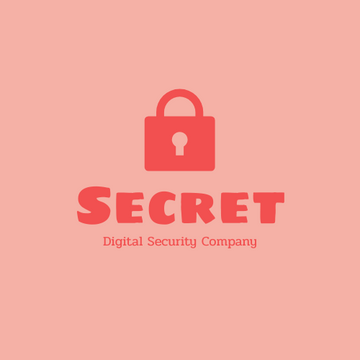 Editable logos template:Lock Logo Designed For Digital Security Company