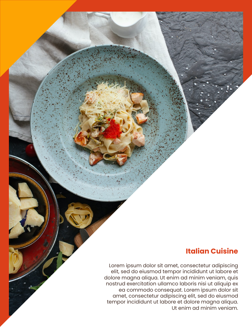 Booklet template: How To Cook Spaghetti Booklet (Created by Flipbook's Booklet maker)