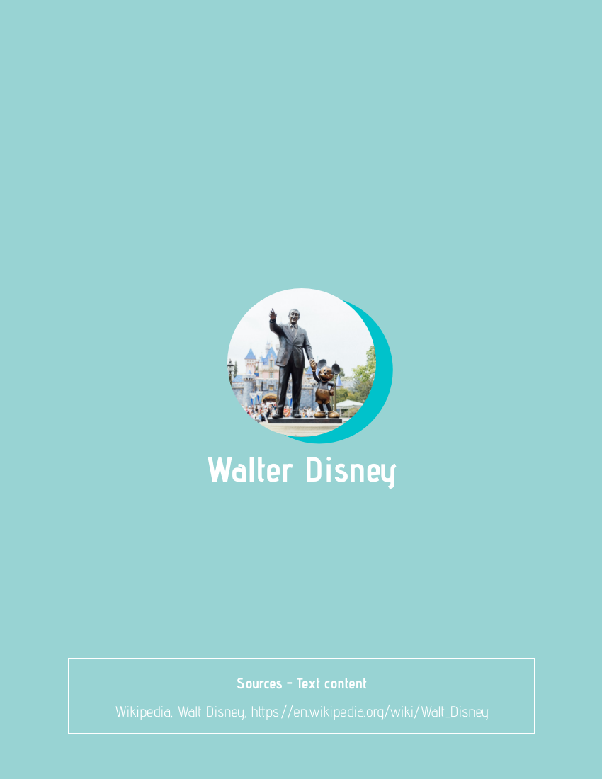 Walter Disney Biography